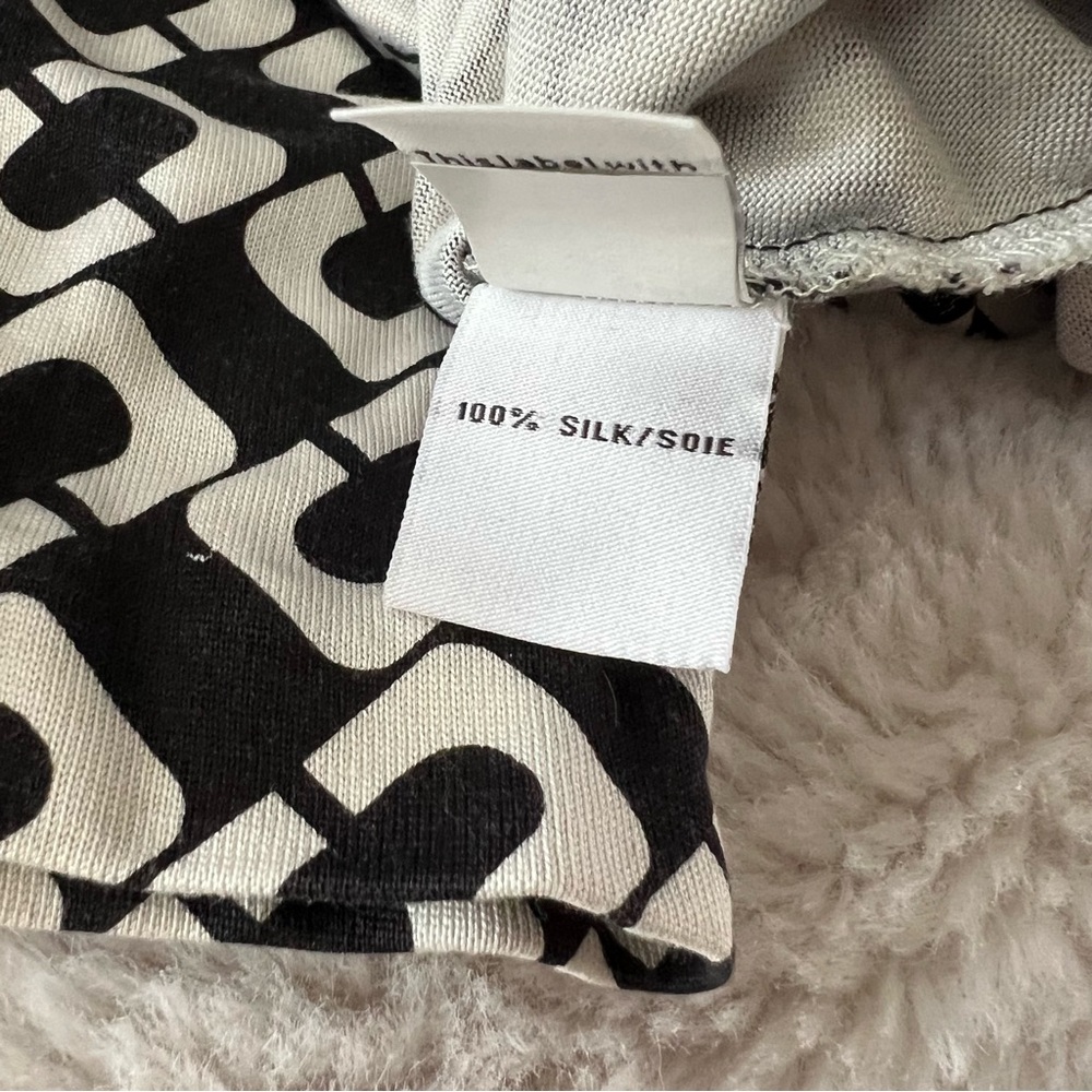 DVF 100% Silk Jersey Reina dress - Picture 10 of 10